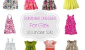 Robes d'été pour les filles: 20 moins de 20 $