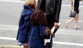 Heidi Klum est élégant en cuir avec ses enfants au Grove (Photos)