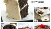 Les 18 plus Luscious Cakes & Cupcakes au chocolat pour l'hiver