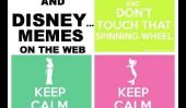 Gardez le calme et continuez avec un Flair Disney - Collection de 25 affiches
