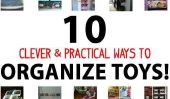10 Clever façons d'organiser jouets de votre bambin