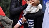 Orlando Bloom Consoles Un bébé qui pleure Flynn Suivant Pour Paparazzi (Photos)