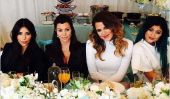 Keeping Up avec la troupe Nouvelles Kardashians: Douche Kourtney Kardashian célèbre bébé avec Kim, Khloé, et Kylie