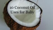 10 huile de coco Utilisations pour bébé