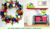 10 Fun Earth Day artisanat pour les enfants!