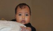 Rencontrez du Nord-Ouest!  Enfin une photo de Kanye West et bébé de Kim Kardashian!  (Photo)
