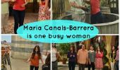 Multitâche Maria Canals-Barrera Cooks, Actes et se consacre à ses enfants