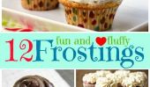 12 Fluffy Frostings Pour les gâteaux, petits gâteaux, et glaçage Shots!