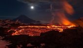 Photos imprenable sur Plosky Tolbachik éruption volcanique
