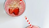 Noix de coco grillée fraise Smoothies et le Secret Better Snacks