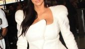 Enceintes Rebels Kim Kardashian: va tout blancs (Photos)