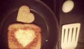 Simple Petit-déjeuner Recette: Toast Made With Love