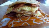 Pancake Sandwich au bacon et oeufs