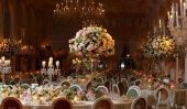 Assurez mariage décoration de table avec des fleurs - donc réussit de