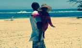 Bleu Ivy Carter Photos 2014: Beyonce célèbre anniversaire sur la plage avec fille et sa famille