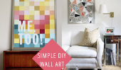 15 des meilleurs et des plus facile Wall Art DIYs