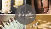 Glam Up automne avec 10 gold glitter Artisanat