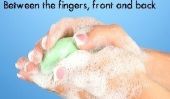 Pensez vous êtes Lavage des mains correctement?  Une nouvelle étude indique Probablement pas