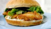 Immobilier Restauration rapide: sandwichs au poulet épicé