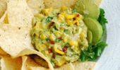 Sweet and Spicy Mango Guacamole