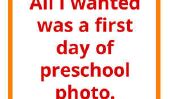 Tenter de faire passer une première journée de Preschool photo