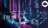 Premier spot comme nouveau modèle Dior Rihanna posant à Versailles