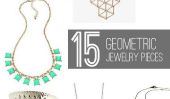 15 Trendy Pièces de bijoux géométriques