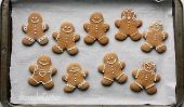 Noël Cookies Recettes 2013: Comment faire de dernière minute Gingerbread Cookies