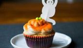 Plump citrouille Vegan Cupcakes pour Halloween