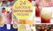 24 Luscious Lemonade Recettes
