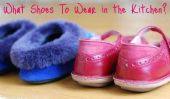 Fun & chaussures élégantes de cuisine pour les enfants