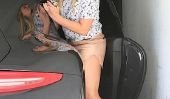 Hilary Duff frappe le Gym dans une mini-jupe et Pompes (Photos)