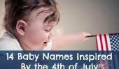 14 noms de bébé inspiré par le 4 Juillet