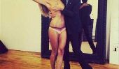 Heidi Klum à moitié nu sur Instagram avec le designer Zac Posen