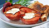 Week-end Petit déjeuner: oeufs Baked Ham Coupes