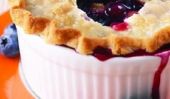 Labor Day Dessert: blueberry-abricot Pot Pies