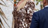 Golden Girl!  Mariah Carey porte une robe Superbe à "American Idol" (Photos)