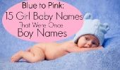 Bleu Pink: 15 noms de bébé qui allait de All Boy Filles
