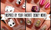 Disney Fashion alerte: 25 Super Disney Movie Nail Art Idées