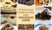 25 délicieuses friandises à faire au pépites de chocolat
