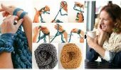 DIY Arm tricot écharpe (Vidéo)