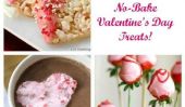 16 simples et savoureux Sweet Treats de No-Bake Valentine