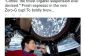 Notre favori des fans de 'Star Trek' tweets sa pause-café de l'espace