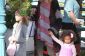 Heidi Klum garde coloré avec ses filles à Los Angeles (Photos)