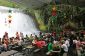 Waterfall Restaurant de Villa Escudero aux Philippines