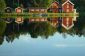Suède Småland - une carte de la province suédoise dessiner de manière