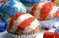 Stars and Stripes Cupcakes pour le 4 Juillet!