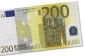 € 200 Note - si vous reconnaissez les contrefaçons