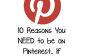 10 raisons pour lesquelles vous devriez être sur Pinterest si vous avez un bébé!