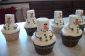 Bonhommes de neige bricolage Cupcakes